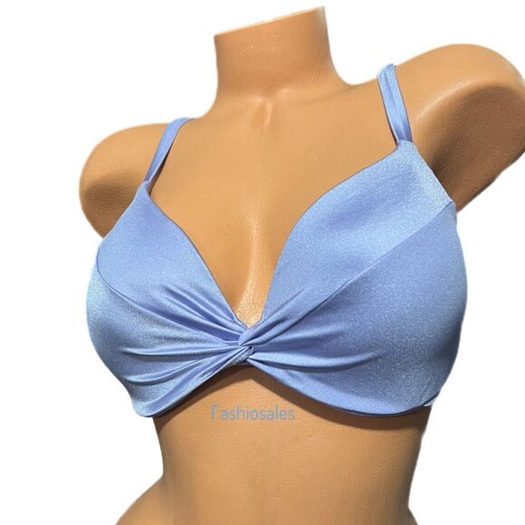 Victorias Secret Swim Twist Removable Push-Up Padding Bikini top Lavender 34D - Picture 5 of 7